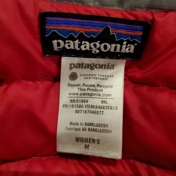 Patagonia Womens Puffer Grey Jacket - Picture 5 of 8